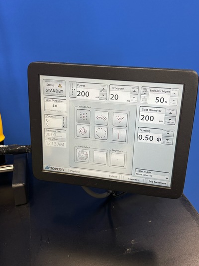 glaucoma Laser - PSLT (Pattern Scanning Laser Trabeculoplasty)&nbsp;|&nbsp;TOPCON (IRIDEX)&nbsp;|&nbsp;PASCAL Streamline Yellow