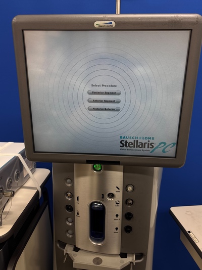 Phaco + Laser + additional lights&nbsp;|&nbsp;Bausch & Lomb, Inc&nbsp;|&nbsp;Stellaris PC+(532) Novus Spectra