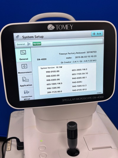 Flawless Automated Capture in Just 2 Seconds Per Eye—Featuring 15-Point Multi-Fixation and Next-Generation Accelerated Endothelial Analysis.&nbsp;|&nbsp;TOMEY&nbsp;|&nbsp;EM-4000
