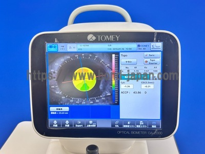 Biometer / IOL calculation&nbsp;|&nbsp;TOMEY&nbsp;|&nbsp;OA-2000