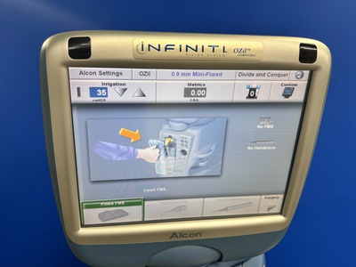 Phaco System/Ultrasonic Cataract Surgery Device&nbsp;|&nbsp;Alcon&nbsp;|&nbsp;iNFINITI VISION SYSTEM