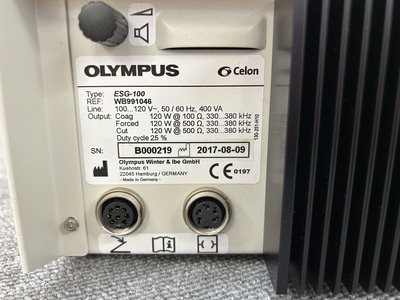 Electrosurgical Unit&nbsp;|&nbsp;OLYMPUS&nbsp;|&nbsp;ESG-100