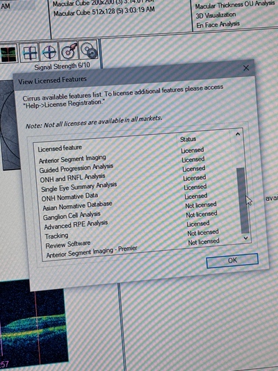 Windows 10 Pro Zeiss OCT&nbsp;|&nbsp;Carl Zeiss&nbsp;|&nbsp;Cirrus 4000 HD OCT