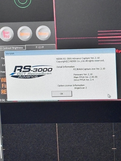 ANGIOGRAPHY installed OCT&nbsp;|&nbsp;NIDEK&nbsp;|&nbsp;RS-3000 Advance