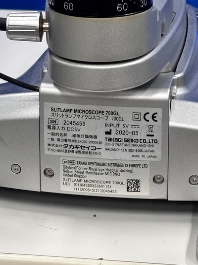 2020 - LED Slit lamp&nbsp;|&nbsp;TAKAGI&nbsp;|&nbsp;700 GL