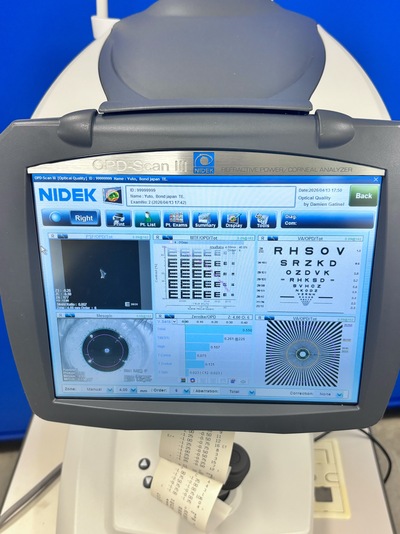 Wavefront Aberrometer&nbsp;|&nbsp;NIDEK&nbsp;|&nbsp;OPD-Scan III