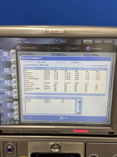 Vitreoretinal and cataract surgery device&nbsp;|&nbsp;Alcon&nbsp;|&nbsp;CONSTELLATION Vision XT