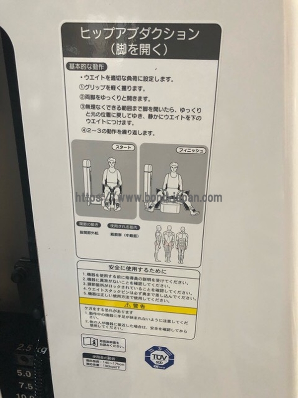 ヒップアブダクション｜酒井医療株式会社｜COP-1204C｜中古医療機器の 