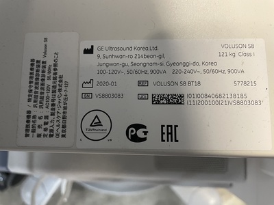 &nbsp;|&nbsp;GE&nbsp;|&nbsp;Voluson S8 BT18