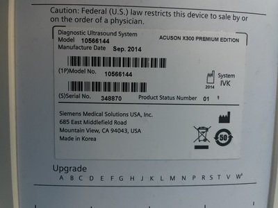 Color Doppler&nbsp;|&nbsp;SIEMENS&nbsp;|&nbsp;X300 PE