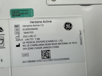 Portable Color doppler&nbsp;|&nbsp;GE&nbsp;|&nbsp;Versana Active