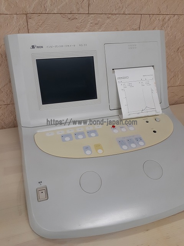 インピーダンスオージオメータ｜リオン株式会社｜RS-33｜中古