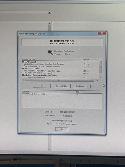 HRA2+ OCT+ WWE(55°), Retina and Glaucoma Module&nbsp;|&nbsp;Heidelberg Engineering GmbH&nbsp;|&nbsp;SPECTRALIS OCT2