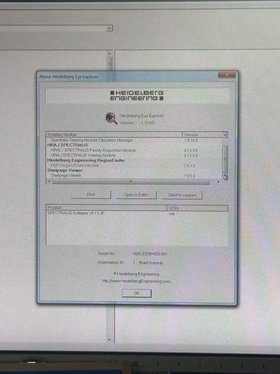 HRA2+ OCT+ WWE(55°), Retina and Glaucoma Module&nbsp;|&nbsp;Heidelberg Engineering GmbH&nbsp;|&nbsp;SPECTRALIS OCT2