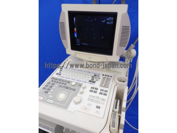 超音波診断装置/カラードプラ｜アロカ株式会社｜SSD-1700｜中古