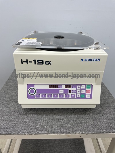小型卓上遠心機|株式会社コクサン|H-19αの写真
