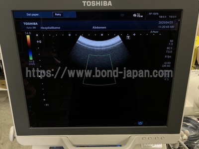 Color Doppler|CANON|Aplio 300
