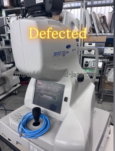 **Defected** OCT|TOPCON|3D OCT 2000 FA