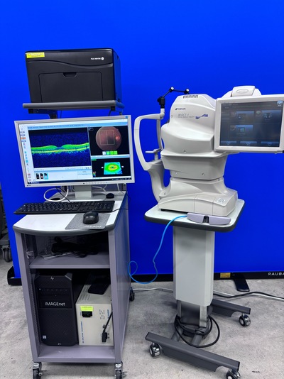 OCT with Non-mydriatic retinal camera|TOPCON|3D OCT 1 / Maestro 1