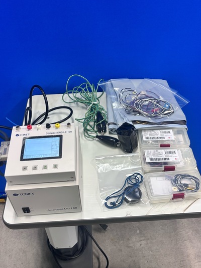 Electrophysiological test: Electroretinogram (ERG)|TOMEY|LE-100