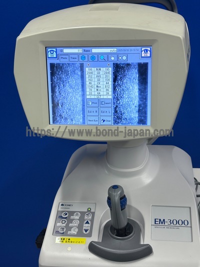 Specular Microscope | TOMEY | EM-3000