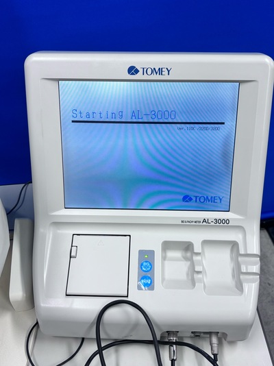 A scan, Biometer&nbsp;|&nbsp;TOMEY&nbsp;|&nbsp;AL-3000