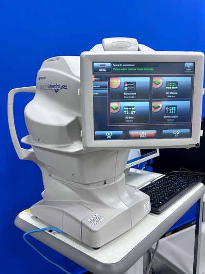 Retinal Camera and OCT Combined&nbsp;|&nbsp;TOPCON&nbsp;|&nbsp;3D OCT 1 / Maestro 1
