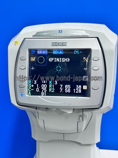autorefractor, auto keratometer, non-contact tonometer | NIDEK | TONOREF Ⅱ