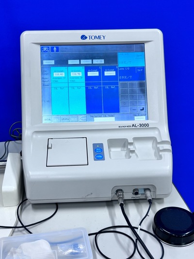 A scan, Biometer&nbsp;|&nbsp;TOMEY&nbsp;|&nbsp;AL-3000