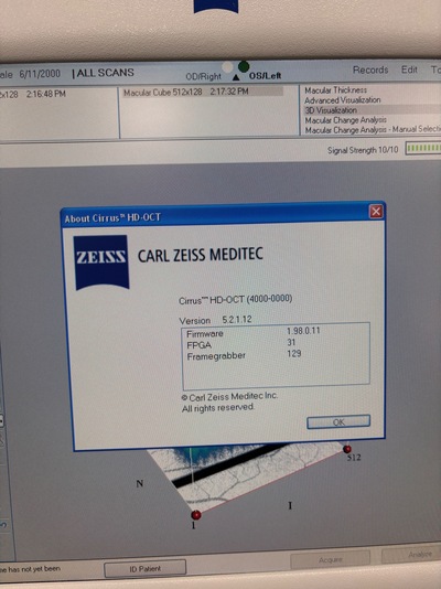 OCT&nbsp;|&nbsp;Carl Zeiss&nbsp;|&nbsp;Cirrus 4000 HD OCT