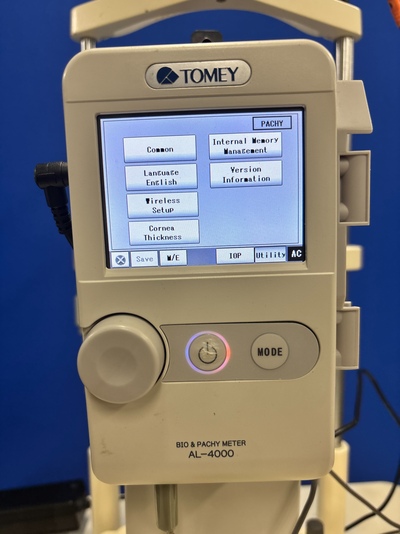 A scan, biometry&nbsp;|&nbsp;TOMEY&nbsp;|&nbsp;AL-4000