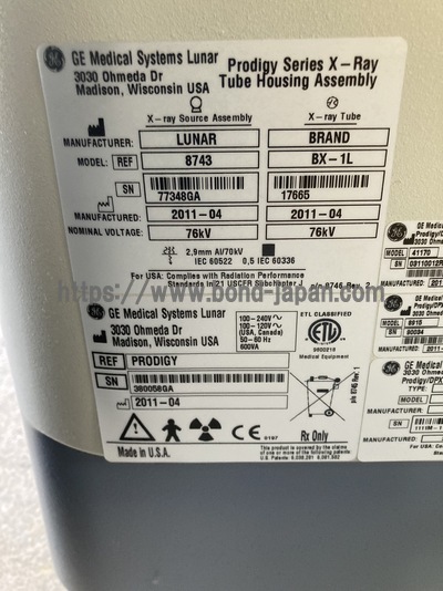 X-ray Bone Densitometer | GE | Prodigy