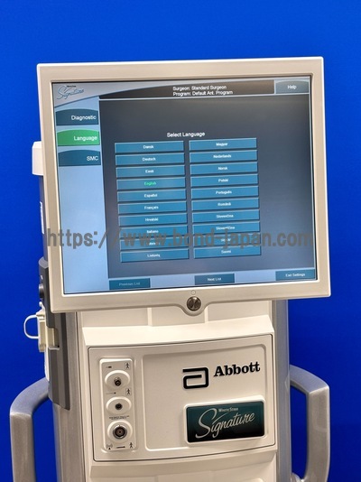 Cataract and vitreous surgery equipment | JOHNSON & JOHNSON | White-Star Signature