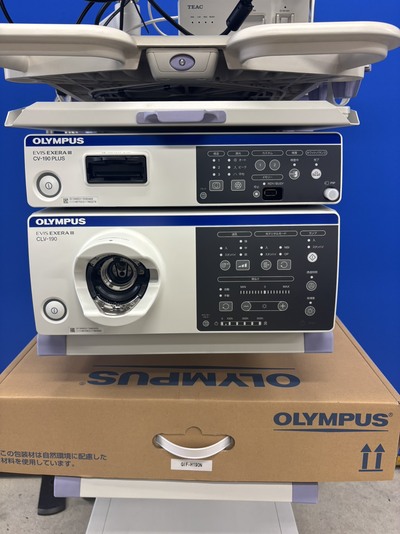 電子内視鏡セット（経鼻スコープ付き&nbsp;|&nbsp;オリンパス&nbsp;|&nbsp;EVIS EXERAⅢ CV-190/CLV-190の写真