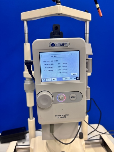 A scan, biometry&nbsp;|&nbsp;TOMEY&nbsp;|&nbsp;AL-4000