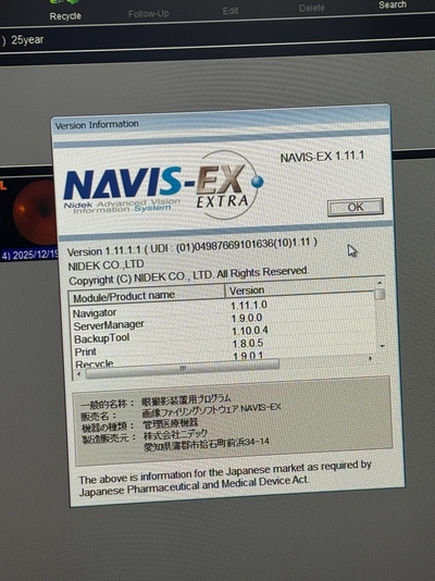 A Combination system of OCT and fundus camera&nbsp;|&nbsp;NIDEK&nbsp;|&nbsp;RS-330 Retina Scan Duo