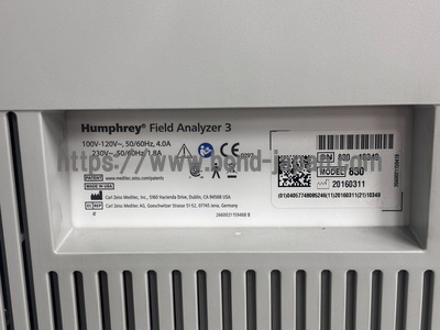Perimeter / HFA3 830 | Carl Zeiss | Humphrey Field Analyzer 3 Model 830