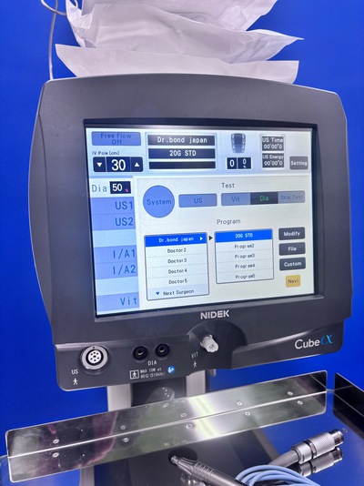 Japan Quality 2020 Catalact Phaco&nbsp;|&nbsp;NIDEK&nbsp;|&nbsp;Cube α - CV-9000