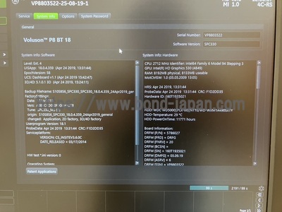 Ultrasound | GE | Voluson P8 BT18