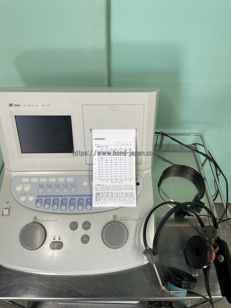 オージオメーター｜リオン株式会社｜AA-79｜中古医療機器の販売・買取