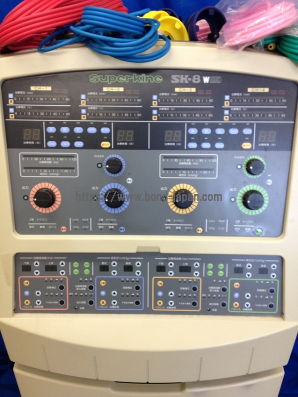 干渉電流型低周波治療器｜ミナト医科学株式会社｜SK-8WDX｜中古医療