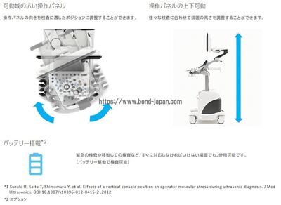 【新品】超音波診断装置&nbsp;|&nbsp;富士フイルムメディカル&nbsp;|&nbsp;ARIETTA 65LEの写真